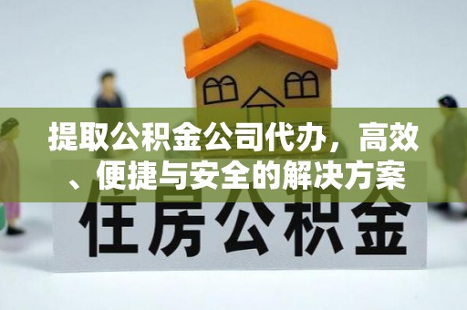 边坝提取公积金公司代办，高效、便捷与安全的解决方案