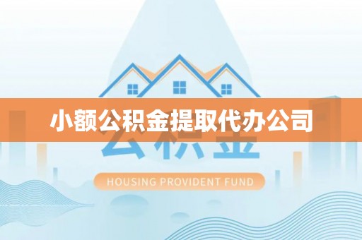 边坝小额公积金提取代办公司