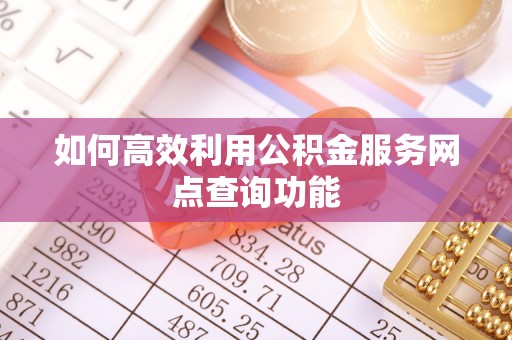 边坝如何高效利用公积金服务网点查询功能
