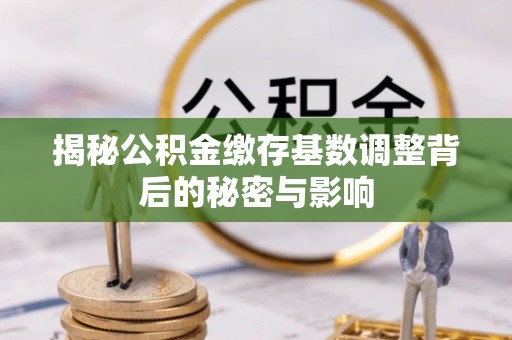 边坝揭秘公积金缴存基数调整背后的秘密与影响