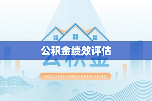 边坝公积金绩效评估