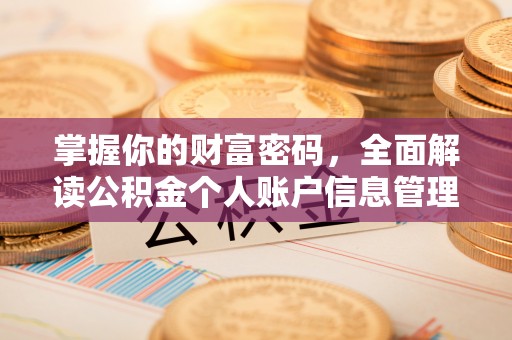 边坝掌握你的财富密码，全面解读公积金个人账户信息管理