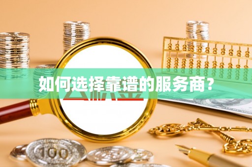 边坝如何选择靠谱的服务商？
