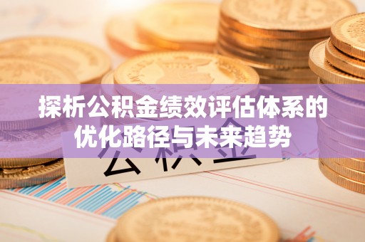 边坝探析公积金绩效评估体系的优化路径与未来趋势
