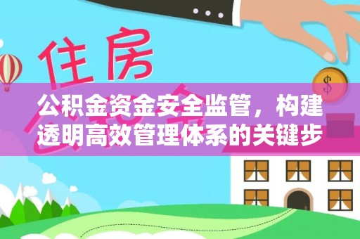 边坝公积金资金安全监管，构建透明高效管理体系的关键步骤