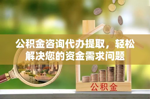 边坝公积金咨询代办提取，轻松解决您的资金需求问题