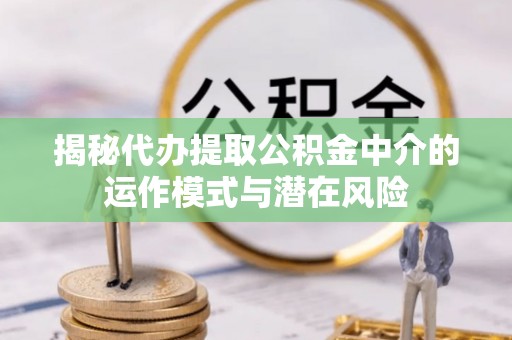 边坝揭秘代办提取公积金中介的运作模式与潜在风险