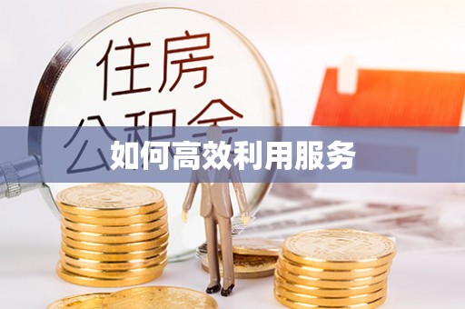 边坝如何高效利用服务
