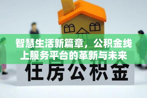 边坝智慧生活新篇章，公积金线上服务平台的革新与未来