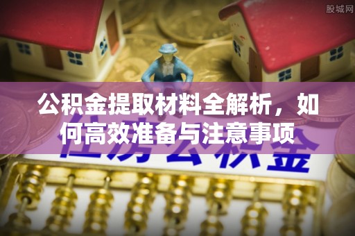 边坝公积金提取材料全解析，如何高效准备与注意事项