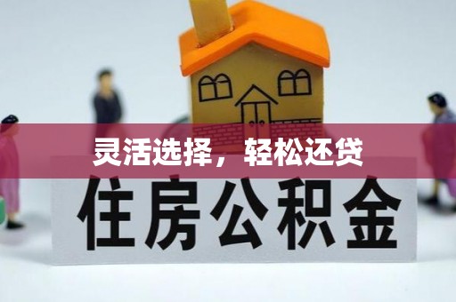 边坝灵活选择，轻松还贷