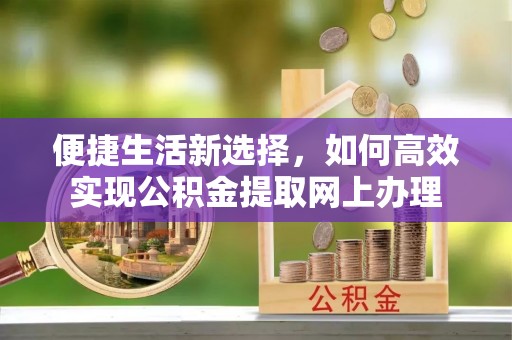 边坝便捷生活新选择，如何高效实现公积金提取网上办理