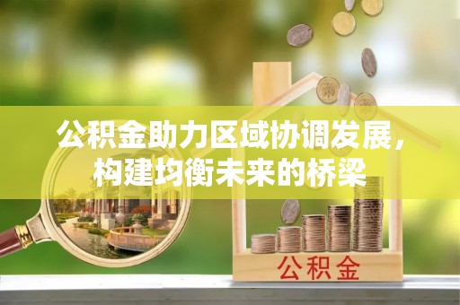 边坝公积金助力区域协调发展，构建均衡未来的桥梁