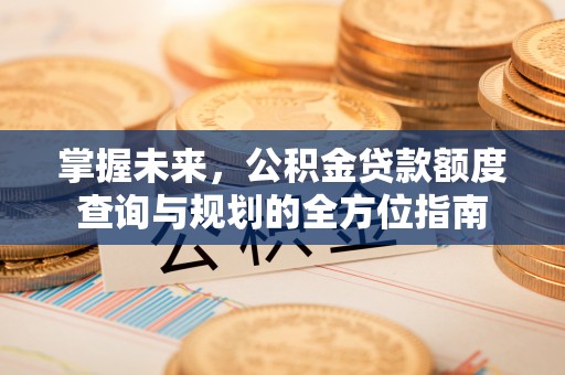 边坝掌握未来，公积金贷款额度查询与规划的全方位指南