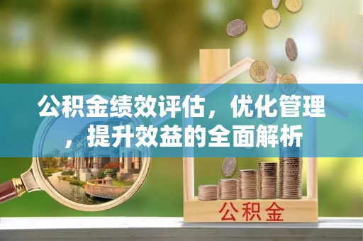 边坝公积金绩效评估，优化管理，提升效益的全面解析