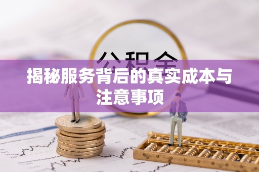 边坝揭秘服务背后的真实成本与注意事项