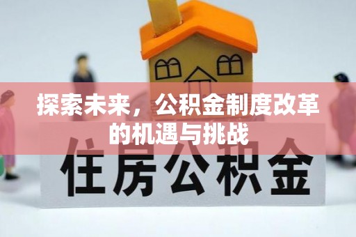边坝探索未来，公积金制度改革的机遇与挑战