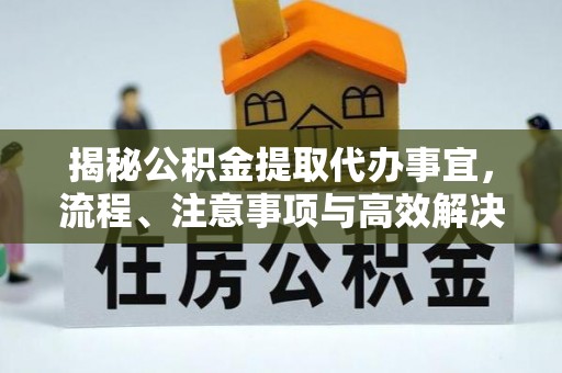 边坝揭秘公积金提取代办事宜，流程、注意事项与高效解决方案