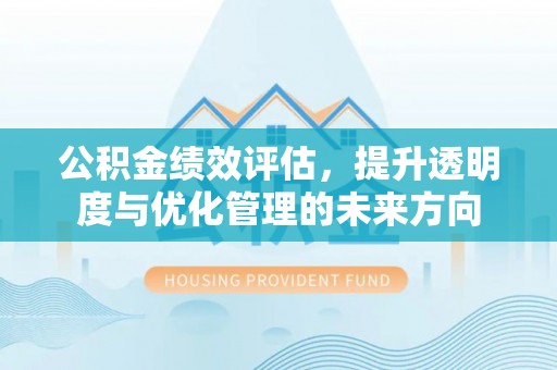 边坝公积金绩效评估，提升透明度与优化管理的未来方向