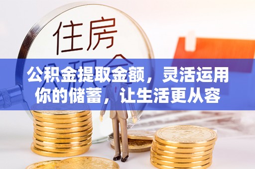 边坝公积金提取金额，灵活运用你的储蓄，让生活更从容