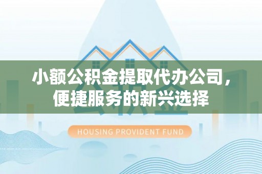 边坝小额公积金提取代办公司，便捷服务的新兴选择