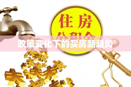 边坝政策变化下的买房新趋势