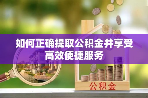边坝如何正确提取公积金并享受高效便捷服务