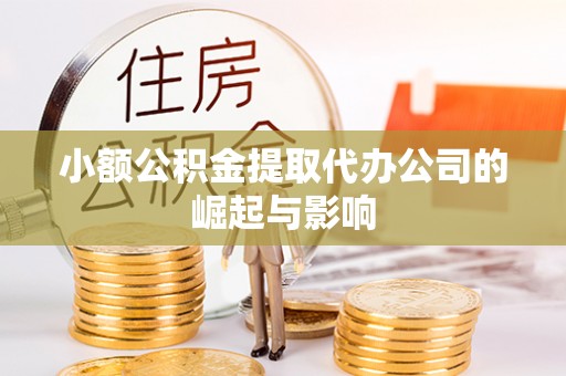边坝小额公积金提取代办公司的崛起与影响