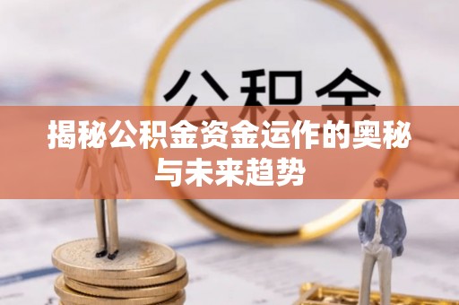 边坝揭秘公积金资金运作的奥秘与未来趋势