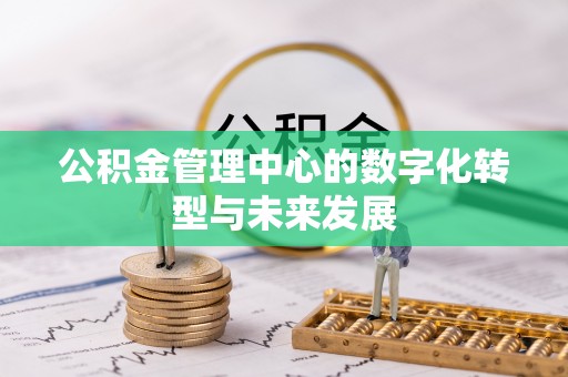 边坝公积金管理中心的数字化转型与未来发展