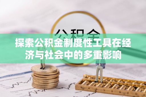 边坝探索公积金制度性工具在经济与社会中的多重影响