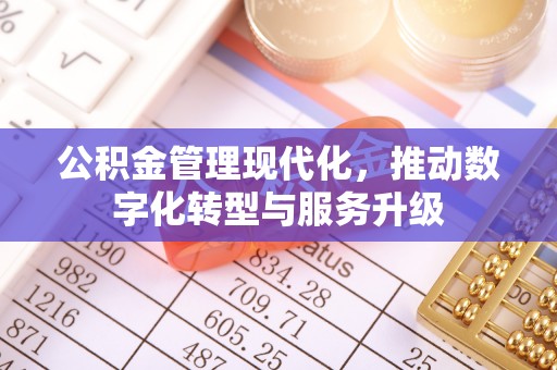 边坝公积金管理现代化，推动数字化转型与服务升级