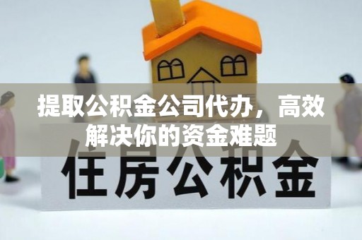 边坝提取公积金公司代办，高效解决你的资金难题