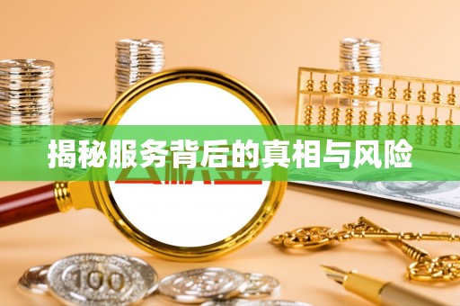 边坝揭秘服务背后的真相与风险